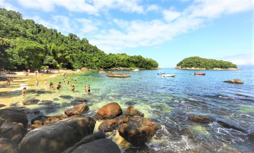 Apartmán Apartamento 2 Novissimo E Bem Localizado - Itagua - Ubatuba-Sp Exteriér fotografie