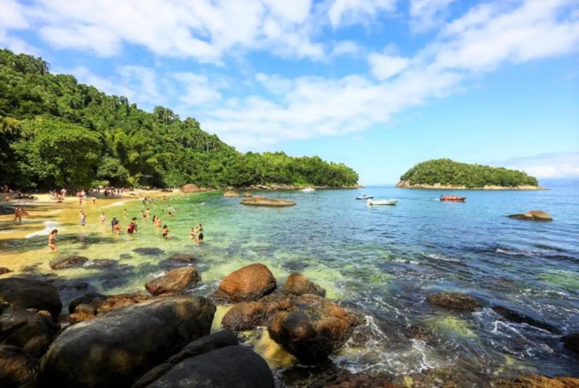 Apartmán Apartamento 2 Novissimo E Bem Localizado - Itagua - Ubatuba-Sp Exteriér fotografie